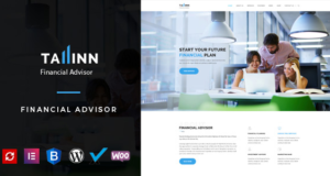 Tallinn – Business und Beratung WordPress Vorlage