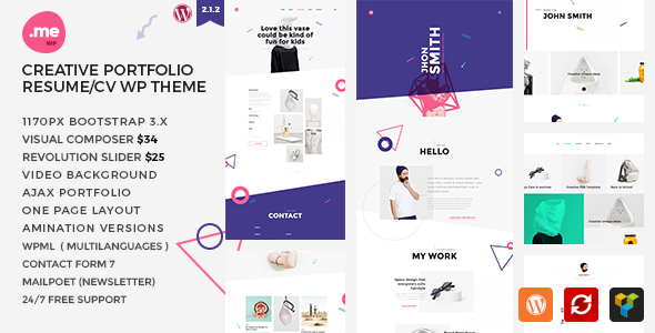 Ich kreatives WordPress-Theme