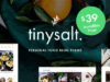 TinySalt - Persönliches Food Blog WordPress Vorlage