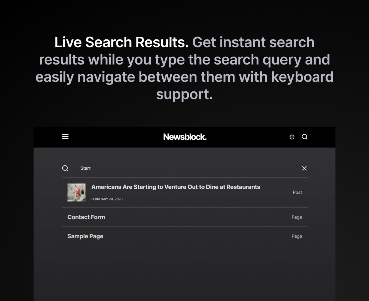 Newsblock - News & Magazine WordPress Theme with Dark Mode - 13