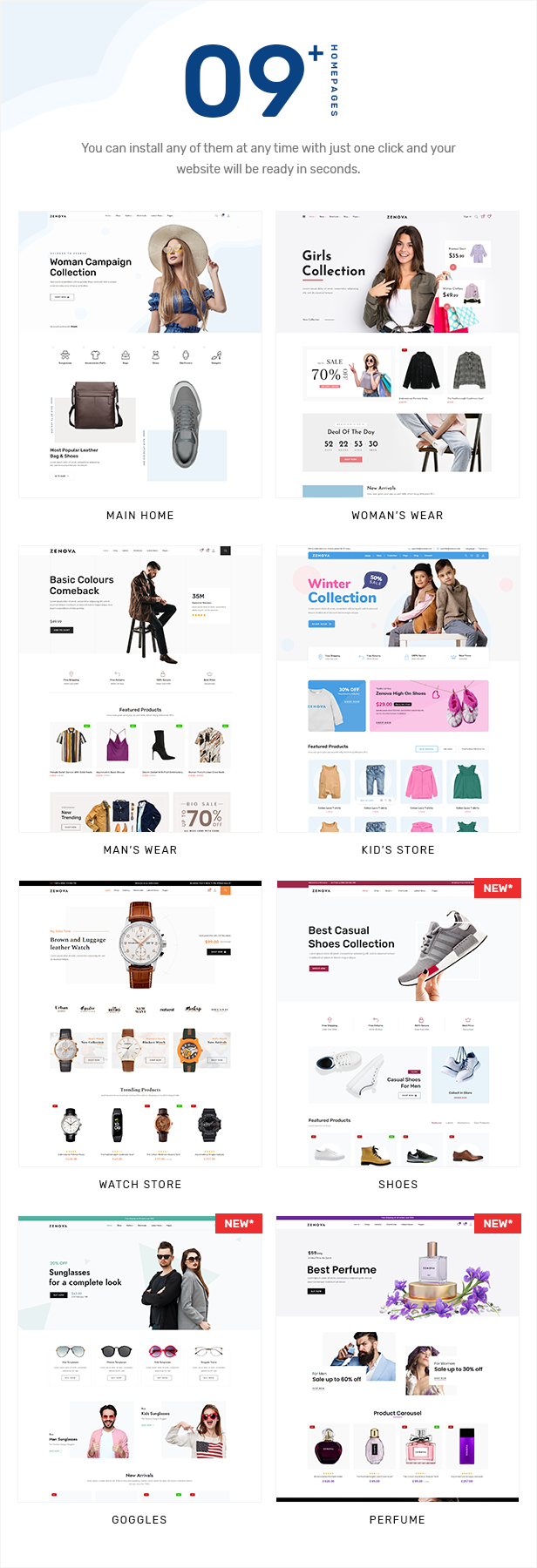 Mode E-Commerce WordPress Theme