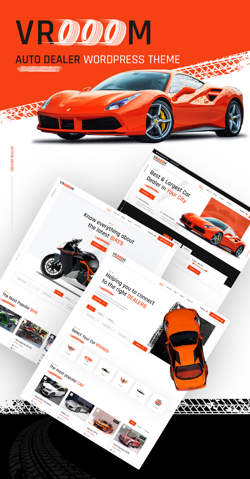 Vrooom - Autohändler WordPress Theme - 6
