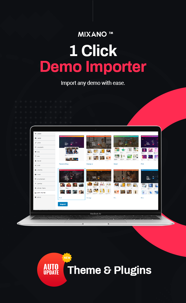 Mixano - Minimales WordPress-Theme - 12