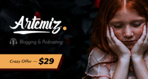 Artemiz | Blog & Podcast WordPress Vorlage