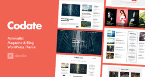 Codate – Modernes Magazin- und Blog-Thema