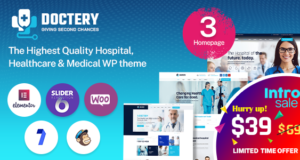 Doctery – WordPress-Layout für Krankenhäuser und das Gesundheitswesen