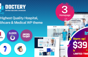 Doctery – WordPress-Layout für Krankenhäuser und das Gesundheitswesen
