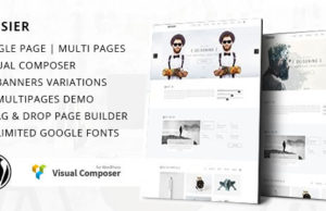 Dossier – WordPress-Template für Geschäftsportfolios