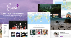 Eaven – Lifestyle & Traveller Magazine und Blog-Thema