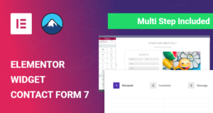 Elementor Widget für Kontaktformular 7