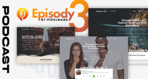 Folge – Podcast Audio WordPress Template