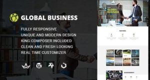 GB – Mehrzweck-WordPress-Template für globale Unternehmen