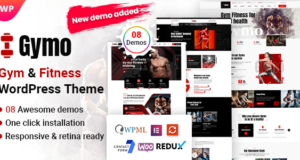 Gymo – Gym & Fitness WordPress Layout