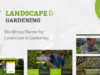 Landschaft - WordPress-Layout für Gartenarbeit und Landschaftsbau