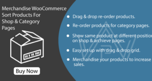 Merchandise WooCommerce – Sortieren von Produkten für Shop- und Kategorieseiten