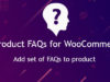 Produkt-FAQs für WooCommerce