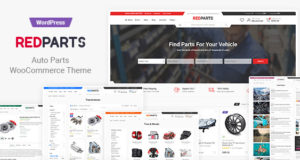 RedParts – Auto Parts WordPress Template