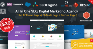SEO Engine – WordPress-Vorlage der Digital Marketing Agency