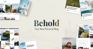 Siehe – Persönliches Blog WordPress Template