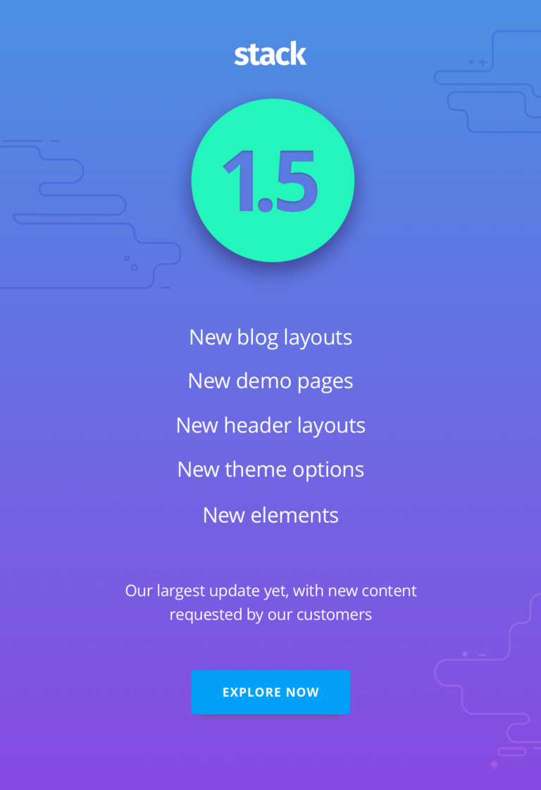 Stack – Mehrzweck-WordPress-Template mit Variant Page Builder und Visual Composer