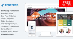 Tentered – Mehrzweck-WordPress-Template