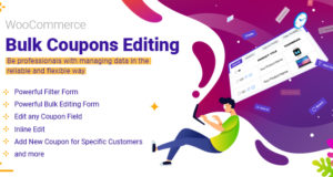WooCommerce Bulk Coupons bearbeiten