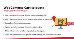 WooCommerce Cart zum Zitieren