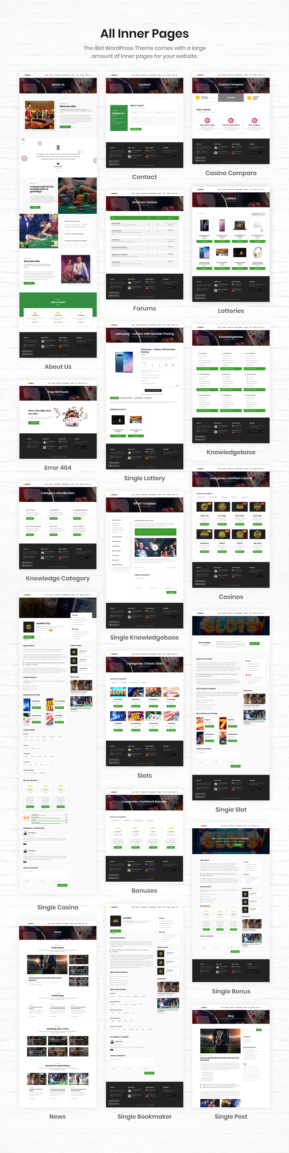 Coinflip - Casino Affiliate & Glücksspiel WordPress Theme - 12