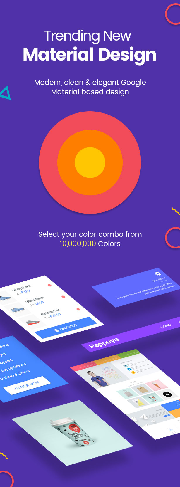 materielles WordPress-Thema