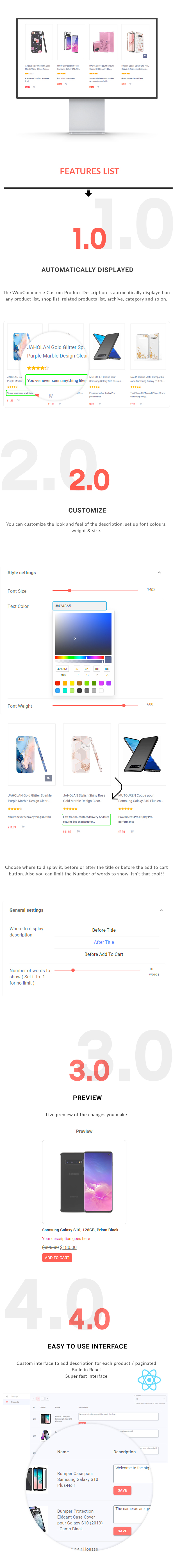 Benutzerdefinierte WooCommerce-Produktbeschreibung im Loop for-Produktkatalog - 1