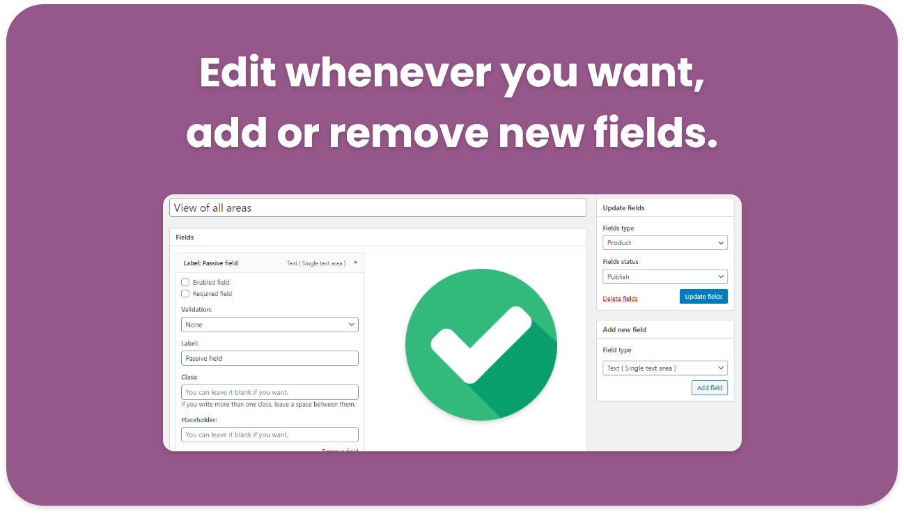 WeasyFields: WooCommerce Easy Custom Fields - 6