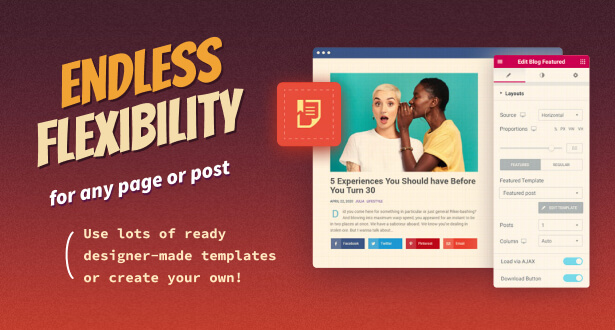 Elementor WordPress Theme für WordPress