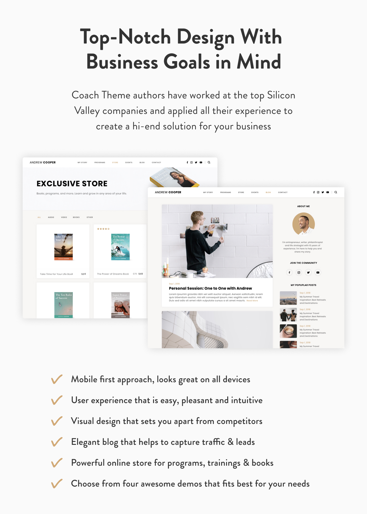 Führung - Coach WordPress Theme - 7