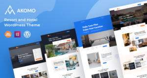 Akomo | Resort und Hotel WordPress Layout