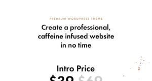 Amaya – Coffee Shop WordPress Template