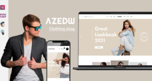 Azedw – Bekleidungsgeschäft WordPress Layout