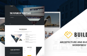 Builday – Moderner Architekt und Erstellen eines WordPress-Themas