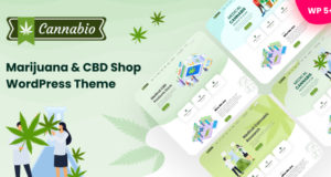 Cannabio – Marihuana und Cannabis WordPress Layout