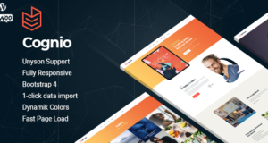 Cognio – Modernes E-Book Promo WordPress-Layout