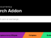 Cryptocurrency Search Addon