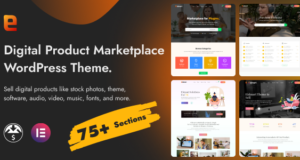 Eidmart | Digital Marketplace WordPress Layout