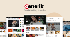Generik – Mehrzweck-WordPress-Blog-Magazin-Thema