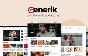 Generik – Mehrzweck-WordPress-Blog-Magazin-Thema
