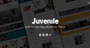 Juvenile – Multi-Konzept-Blog WordPress-Vorlage