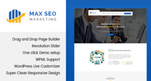 Max Seo – SEO & Marketing WordPress Vorlage