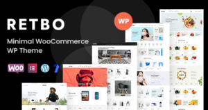 Retbo – Minimales WooCommerce WordPress-Layout