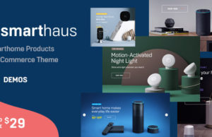 Smarthaus – Smarthome Produkte WooCommerce Layout