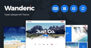 Wanderic – Reiseblog & Lifestyle WordPress Layout
