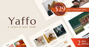 Yaffo – Ein persönliches WordPress-Blog-Thema für den Lebensstil