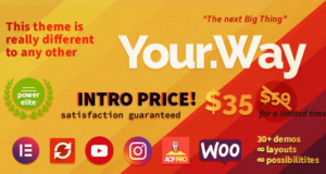 YourWay | Multi-Konzept-Blog WordPress-Vorlage